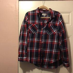 Old Navy Button down Flannel L Women’s